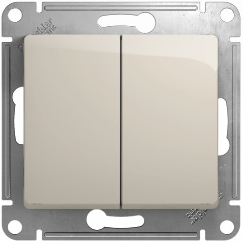 Переключатель без рамки Systeme Electric Glossa 2-кл. проходной молочный фото Переключатель без рамки Systeme Electric Glossa 2-кл. проходной молочный картинка